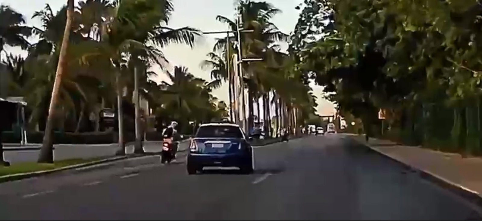 Por centímetros evitan choque en la Zona Hotelera de Cancún