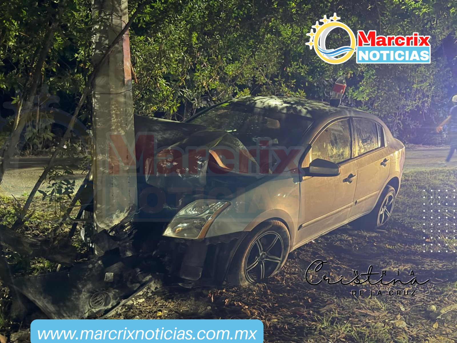 Accidente en la avenida Bonampak termina con un conductor detenido