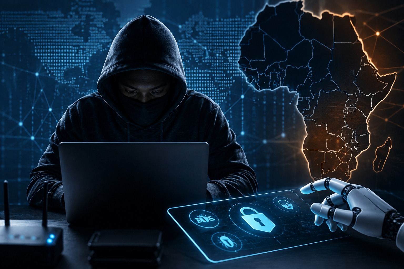 Pandillas criminales usan IA para perfeccionar ciberataques en África