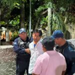 Detienen a hombre por darse placer en pleno parque de Felipe Carrillo Puerto