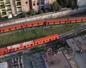 Descarrila vagón del Metro durante maniobras en Ticomán sin pasajeros