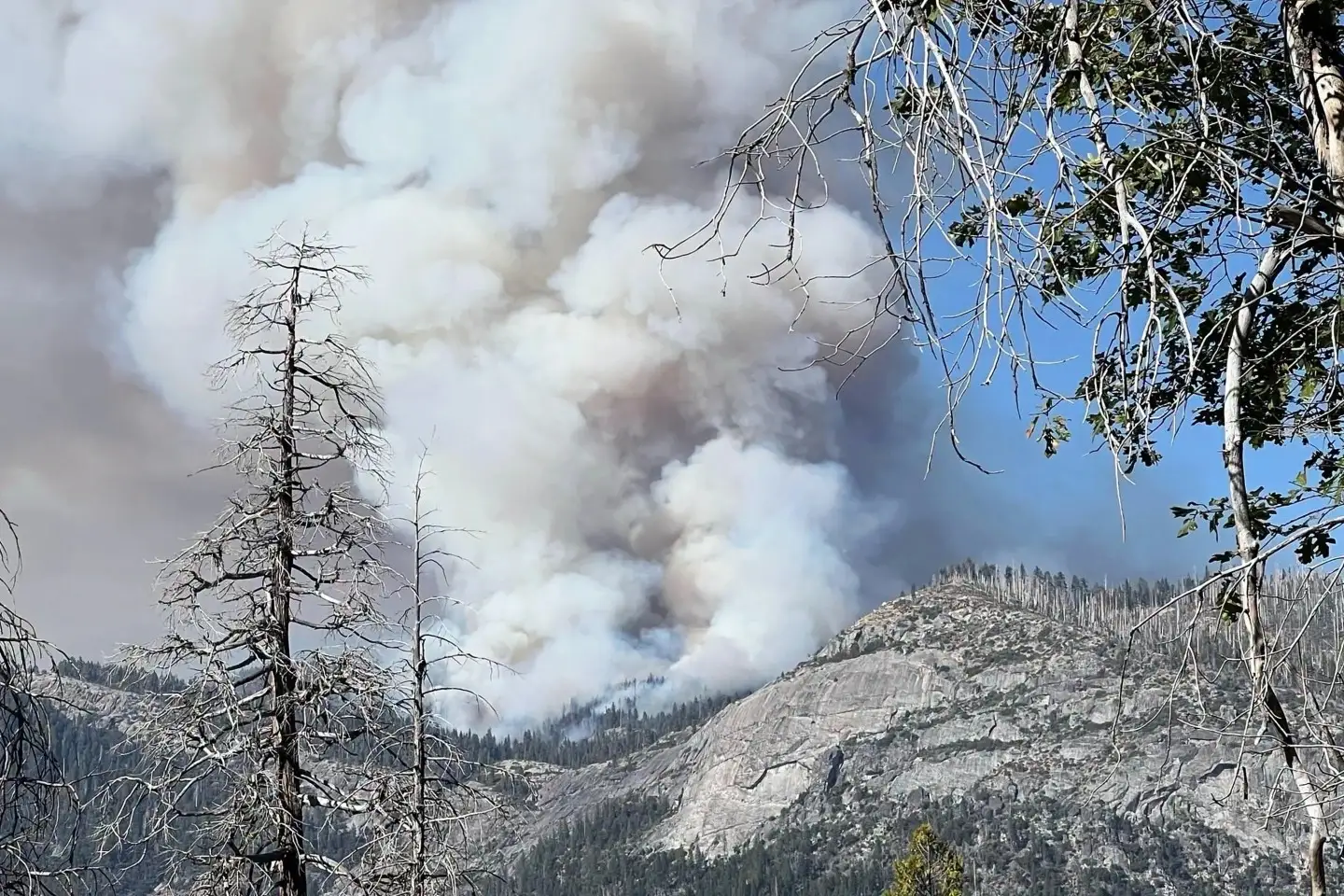 Helicóptero que combatía incendio forestal se estrella en Yosemite, Estados Unidos ; mueren dos pilotos