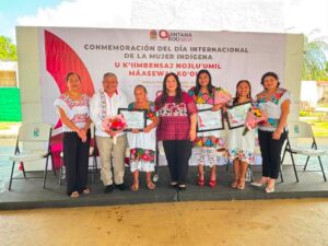 INMAYA reconoce aportaciones de mujeres indígenas en Felipe Carrillo Puerto