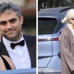 Lady Gaga ya es mamá y es captada por primera vez cargando a su bebé