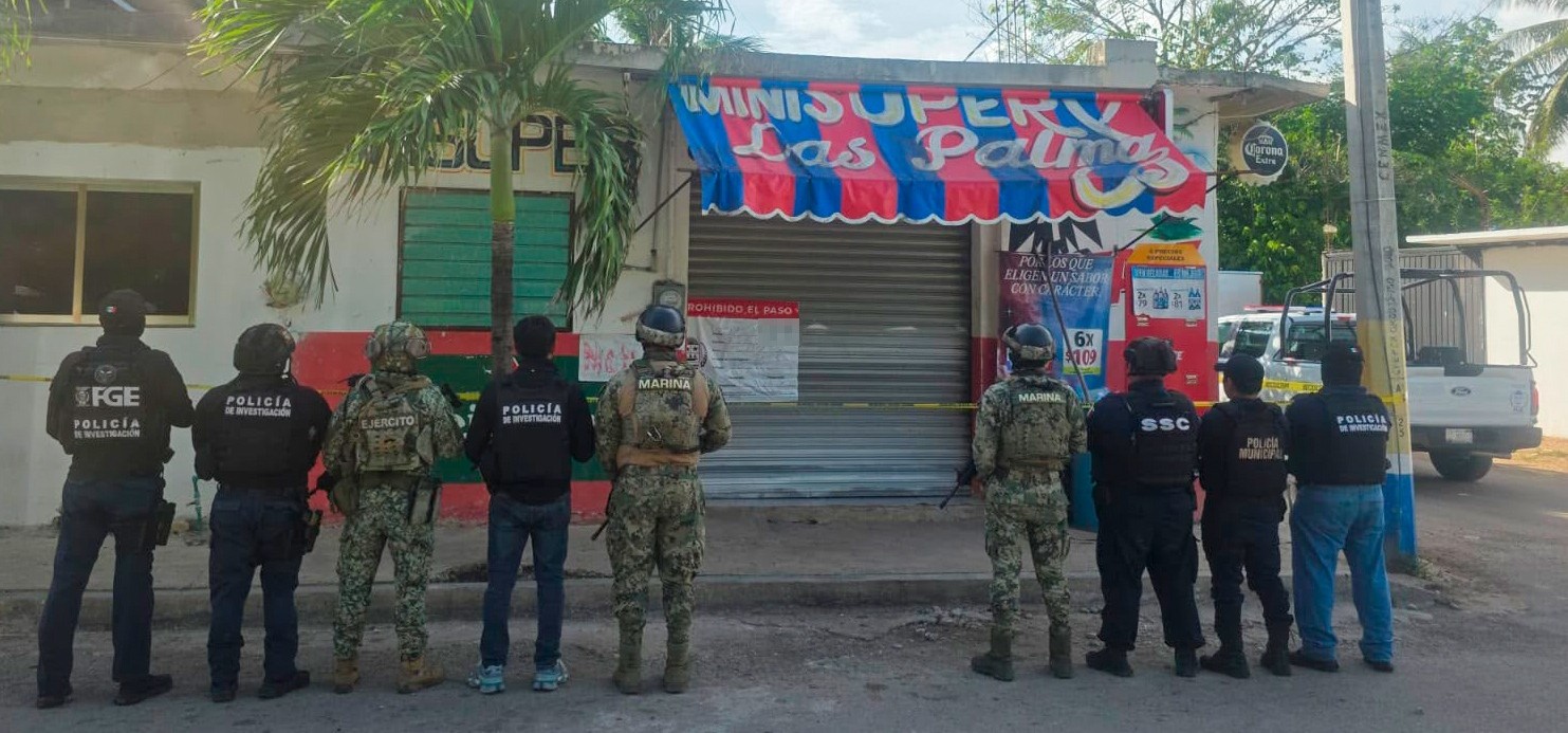 Cateos en Quintana Roo dejan drogas y un rifle asegurados