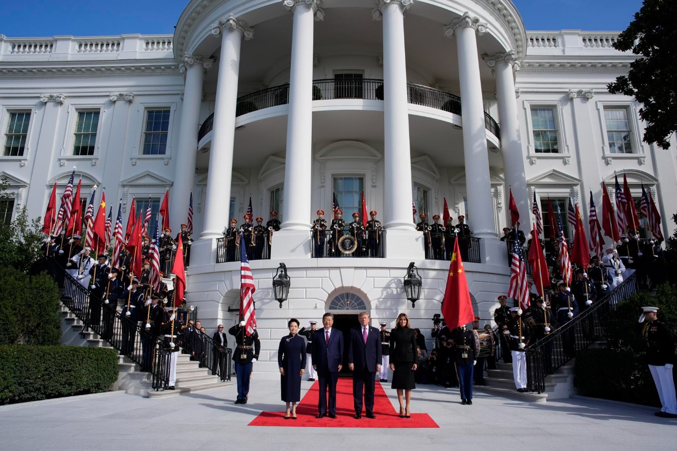 Trump recibe a Xi Jinping en la Casa Blanca después de 11 años