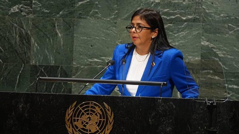 Delcy Trump encuentro presidencial ONU