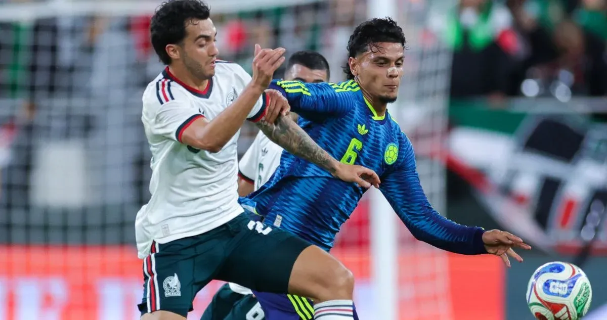 Rafa Márquez inicia con empate y México domina a Colombia