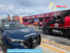 Incendio en tienda Que Güay provoca movilización de bomberos en Cancún