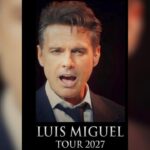“El Sol” vuelve: Luis Miguel confirma gira para 2027