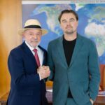 Leonardo DiCaprio visita a Lula en Brasil