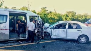 Un muerto y varios heridos tras choque en la Mérida-Motul