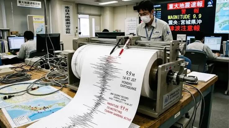 Alerta de terremoto de 9.9 desata pánico en Japón; habría sido el más fuerte de la historia