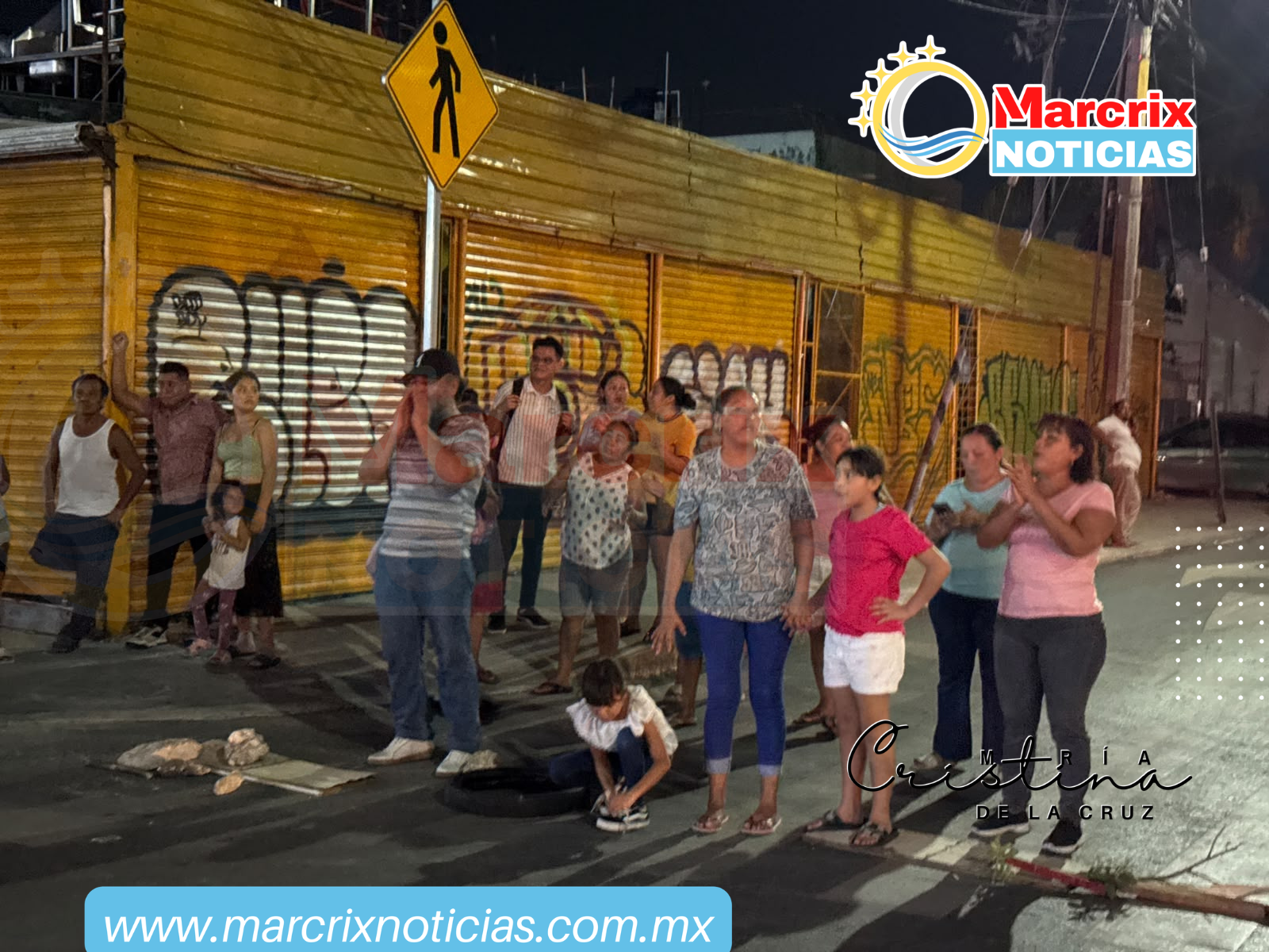 Vecinos de la Supermanzana 221 de Cancún bloquean avenidas por falta de agua