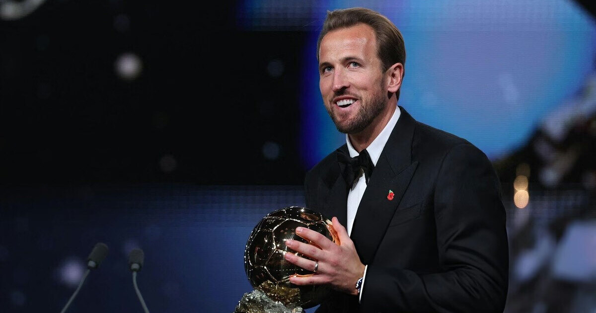 Harry Kane gana su primer balón de oro en 2026
