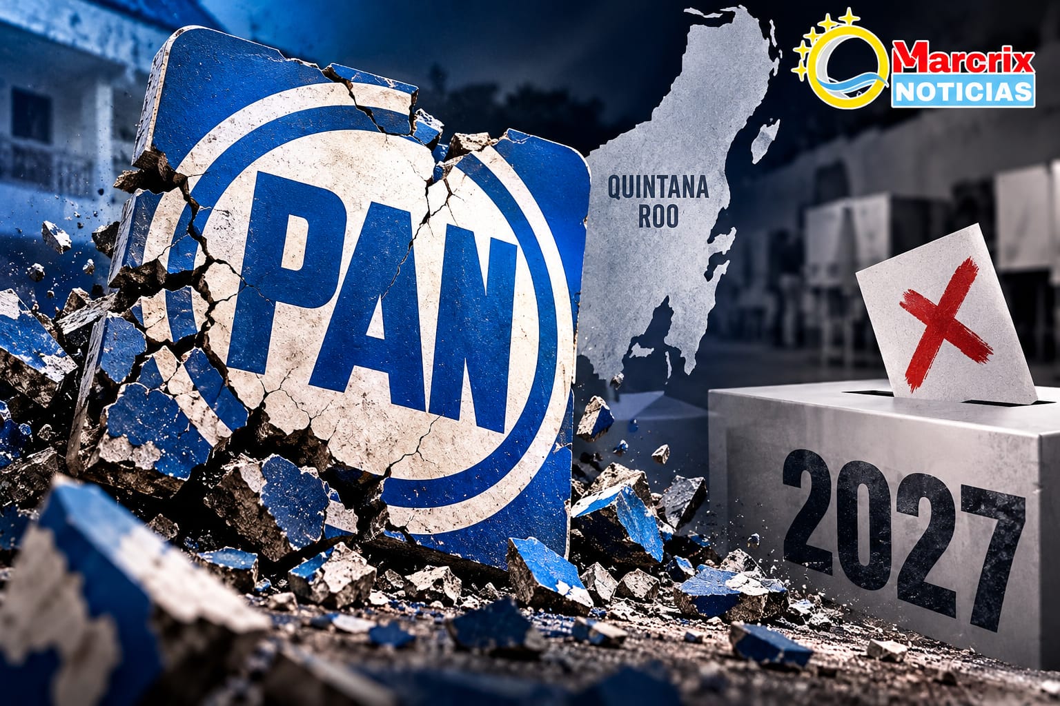 Advierten por posible desaparición del PAN en Quintana Roo