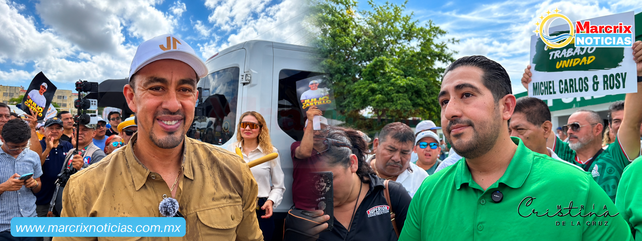 Michel Díaz y Julio Castillo competirán por la dirigencia del Sindicato de Taxistas de Cancún