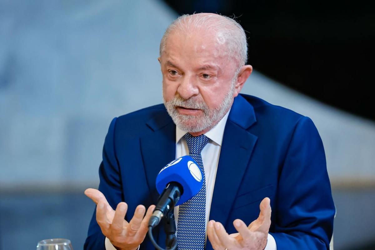Lula Da Silva durante la celebración de su cumpleaños 81