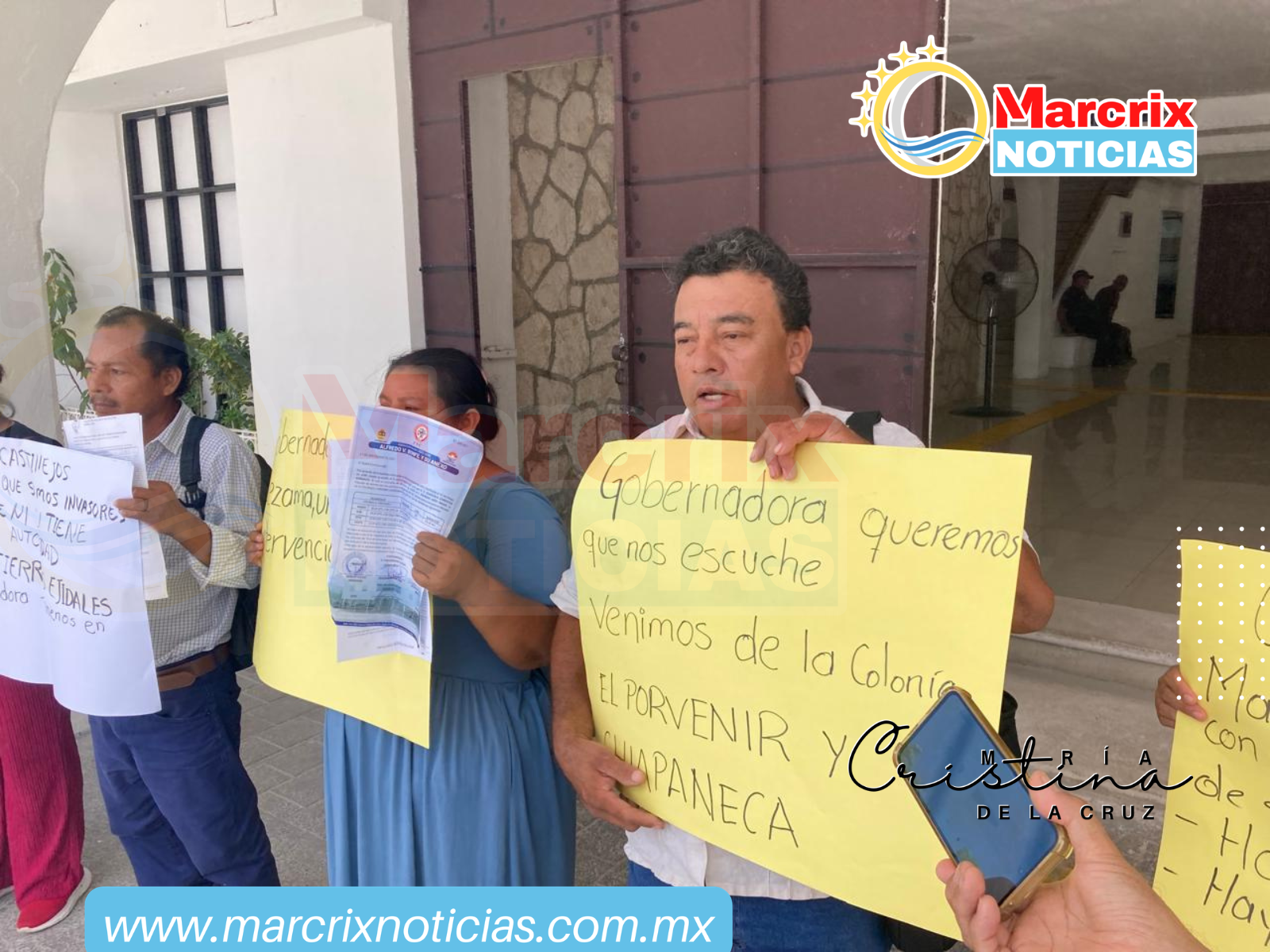 Piden apoyo de Mara Lezama por agresiones en la colonia Chiapaneca