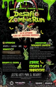 Isla Mujeres invita al Desafío Zombie Run en la Hacienda Mundaca el 24 de octubre